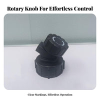 Compost Bin Faucet Non-Clogging Ging Large Bore Container Tap Plastic Rotary Valve Adjustable Flow Water Reservoir Spigot
