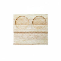 Premium Wood Chocolate Display Tray Easy to Clean Wooden Dessert Tray Logo Engraving for Cafe Owners, Chefs, Restaurant, Bakery