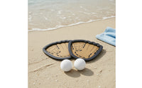 2 Pieces Outdoor Self-Stick Toss and Catch Paddle Game Set Long-Lasting Toss and Catch Paddle Set Sturdy Toy Portable for Family