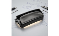 Black Rear Luggage Switch Plastic Tailgate Release Switch Textured Trunk Release Button Rectangular