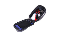 Press-sensitiveSensitive Window Bike Phone Holder Bag Zippered Compartment Bike Phone Bag Mounting Straps Bike Triangle Pouch Reflective Striping