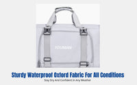 Outdoor Hiking Backpack, Large Capacity, Multi-Functional, Double Shoulder, Water-Resistant, Snowboard Carry, Travel, Sports,
