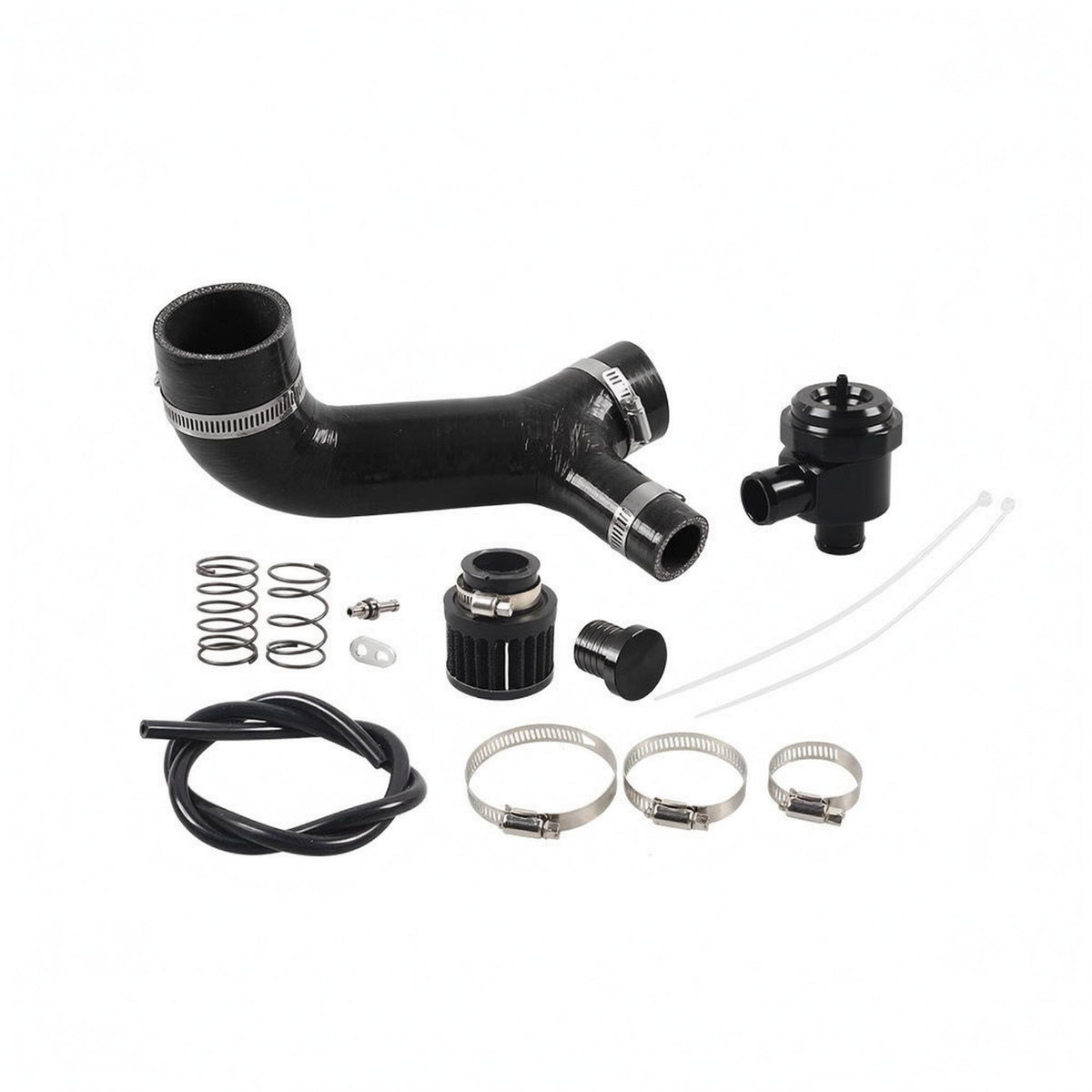 Blow-off Control Device Kit Ribbed Pressure-Release Control Device Kit Close Fit Pressure Relief Adapter