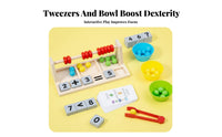 Early Education Wooden Abacus Calculation Rack Educational Gift Wooden Abacus Fine Manual Skill Development for Toddlers, Classroom, Daycare
