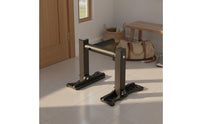 Adjustable Door Frame Pull-up Bar Multifunctional Stable Base Floor Press-up Handle for Indoor