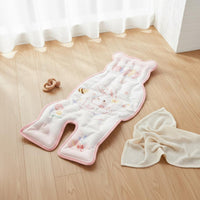 Single-Piece-Piece Stroller Seat Cushion Pad Stitched Quilted Stroller Cushion Binding Border Seat Liner Insert Padded