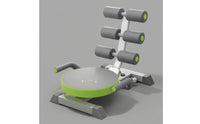 Core Workout Machine with Rebound Assist Heavy-Duty Foldable Ab Exercise Machine with Foam Rollers Abdominal Workout Machine