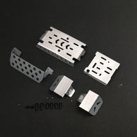 Undercarriage Guard Kit Heavy Duty Undercarriage Guard RC Skid Plate Sturdy Skid Plate Set for Rough-Terrain Driving, Trail Riding