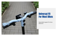 HandsLiberated Handlebar Umbrella Holder Quick release Scooter Mount Universal Fit Adjustable Bracket Multi-Angle Adjustment for Commuters, Seniors, exposeddoor aficionados, urban streets