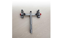 Double Fishing Rod Holder Sturdy Double Rod Holder Fishing Box Accessory Lightweight Catch Pole Rack Detachable Design