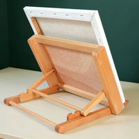 Foldable Tabletop Easel Smooth Surface Adjustable Art Easel No Assembly Needed Desk Drawing Stand