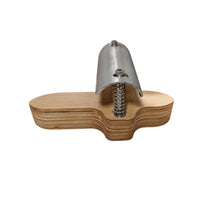 Foot Training Device with Springs Manual Wooden Foot Stretcher Arch Exerciser Compact Exercise Equipment Portable for Dancers