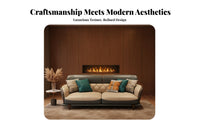 Wooden Frame Couch Set Modern Chinese design Multi-Piece Seating Group Luxurious Design Living Room Furniture for Homeowners, Villa, Small Spaces, Home