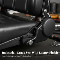 Shock Absorbing Forklift Seat Shock Absorption System Tractor Seat Adjustable Backrest for Farm, Warehouse