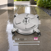 Pressure Washer Surface Cleaner Rotating for Driveways, Sidewalks, Homeowners