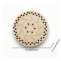 Notched Percussion Drum Resonant Wooden Drum Melodic Percussion Instrument for Beginners, Classrooms