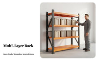 Pegboard Storage Rack High Capacity Pegboard Tool Shelf Steel Construction Heavy Duty Tool Shelf for Mechanics, DIY Enthusiasts, Warehouse