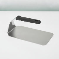 Meat Press with Silicone Handle Rectangular Burger Press Flat for Grill Masters