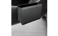 Multifunctional Hanging Car Garbage Can Easy to Clean Hanging Car Trash Can Large Capacity Leather Vehicle Garbage Bin for Commuters