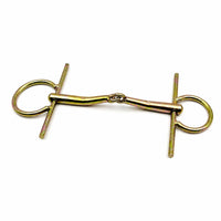 Long-Lasting Full Cheek Snaffle Bit Reliable Horse Bit with Cheek Guards Safe Tack Gentle for Equestrians