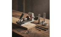 Pocket Hole Jig Angled Pocket Hole Jig with Dust Port Drill Guide Adjustable Quick-Clamp for Woodworkers, Furniture Joinery