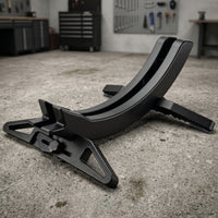 Bike Stand with Adjustable Cradle Freestanding Two-Wheeler Parking Stand Bike Parking Rack Non-Slip Space-Saving for Cyclists