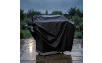 Barbecue Grill Cover Tailored Outdoor Grill Cover Black Weather Protector for Outdoor Use
