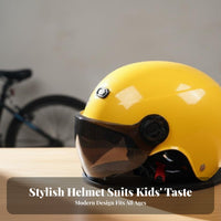 Kids Bike Helmet Shock-Absorbing Resistant Young Child Scooter Helmet Young Cycling Head Protection Cute Design Safety Gear