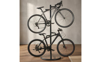 Upright Cycle Floor Stand Black Iron Upright Bike Stand Tall Bike Holder