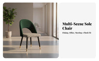 Modern Design Upholstered Shellspine Chair Minimalist design and aesthetic Seating Furniture Ergonomic rear supportrest Soft Upholstery for Interior Designers, Business Owners, Dining Room, Restaurant, Bedroom, perusing alcove