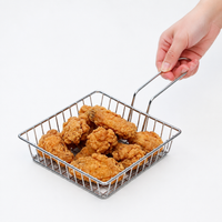 Square Cooling Rack, Rust-Resistant, Carbon Steel Cake Rack with Feet, Non-Stick for Pastries and Cookies