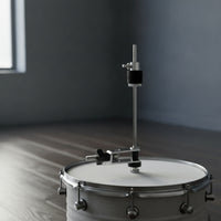 Padded Drum Clamp with Rod Metal Percussion Mounting Connector Secure Mount Reliable for Stage