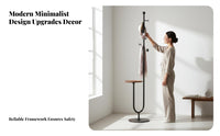Stable and Sturdy Unattached Standing Coat Rack Space Saving Modern Coat Stand Easy Assembly Marble Base Clothes Stand Heavy Duty for Apartment Dwellers, Boutique Owners, Bedroom, Entryway, Hallway, Living Room