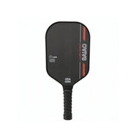 Pickleball Paddle with Carbon Fiber Face 16mm Pickleball Paddle with Textured Surface Racket One-Piece High-Friction for Players