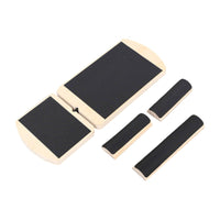 Balance Training Board Adjustable Wooden Balance Board Compact Low-Height for Yogis, Home Gym, Mind-Body Practice Studio