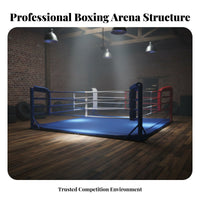 MMA Eight-Sided Cage Competition Standard Boxing Arena Professional Grade Muay Thai Training Arena for Fighters, Gym