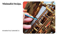 2 Pieces Two-functionFunction Ends Coil Hook Tool Versatile Wind Instrument Repair Kit Sturdy Musical Accessory Easy to Use for Musicians, Music Students, DIY Enthusiasts, Workshop, Emergency Repairs, Home Studio