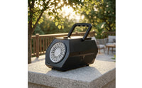 Two-outletOutlet Bubble Machine with Handle Portable Bubble Machine Lightweight Easy Operation for Backyard, Weddings