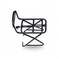 Aluminum Alloy Front Bike Rack Heavy Duty Bike Front Rack Cylindrical Sturdy for Cyclists, Commuters, Commuting