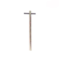 Triangular Elevator Key Metal Elevator Triangle Key Hollow for Maintenance Workers, Emergency Responders