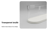 Unopened Box Storage Rack High Clearness Acrylic Display Case Clear Figurine Showcase Panoramic View Clear Figurine Organizer