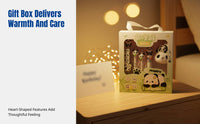 Panda Stationery Set, Cartoon Pen Gift Box, Color Pen, Gel Pen, Ink Pen, Erasable Pen, Student Holiday Gift