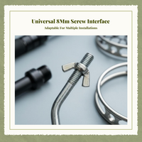 Foldable Snake Grabber Tool, Stainless Steel Hook