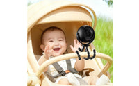 strollers Fan with Flexible Legs Compact Octopus Fan Multi Angle for Commuters