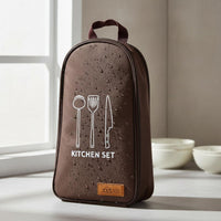 Large Capacity Camping Cookware Organizer Wear-Resistant Camp Kitchen Bag Long-Lasting for Picnic, Travel