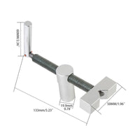 Easy to Use Quick Release Bench Dog Clamp Adjustable Quick Release Bench Clamp Strong Grip Workshop Tool Heavy Duty for Carpenters