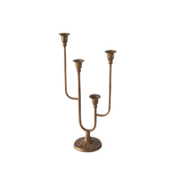 Tabletop Candelabra Ornate Candelabra with Four Cups Decorative for Dining Table