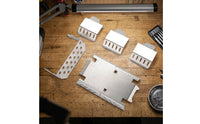 5 Pieces Rc Car Chassis Guards Plates Guarding Guard Plates Heavy-Duty Underbody Deflector Guard for Drivers
