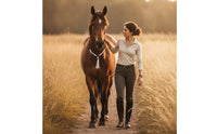 Horse Neck Rope with Tassel Adjustable Horse Neck Rope Handmade Lightweight for Equestrians, Riding, Groundwork