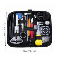 Watch Repair Tool Kit with Case Compact Watch Repair Kit Portable for Beginners